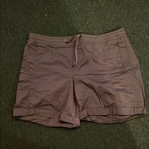 Eddie Bauer Brown Cargo Shorts Casual Cotton Blend